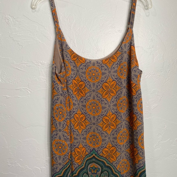 Cabi Arabesque Boho Print Gray Orange  #3082 Sz S - Picture 6 of 8